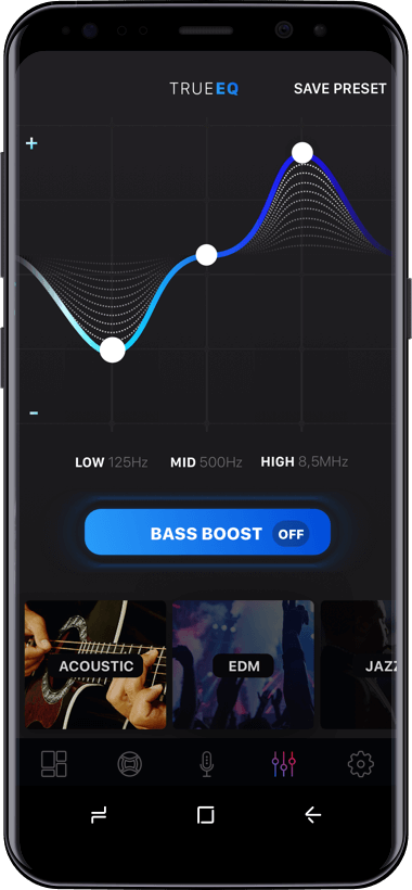 Adjustable Multi-band Equalizer